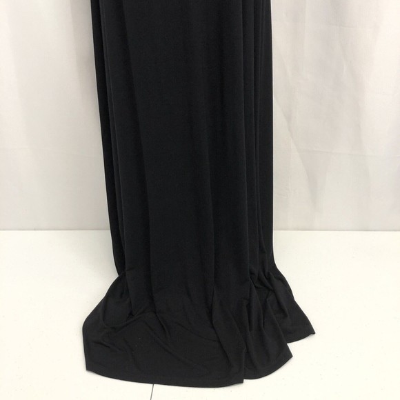 Style Co Womens Black White Medium Lagenlook Maxi Tank Sleeveless Long Dress NWT - Picture 6 of 13